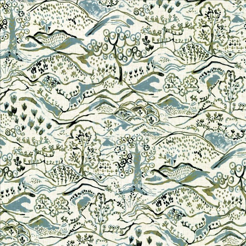 Kasmir Fabric Country Brook Mineral